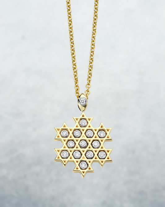 Star of Solidarity Diamond Pendant