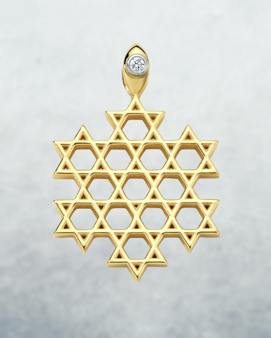 Star of Solidarity Gold Pendant